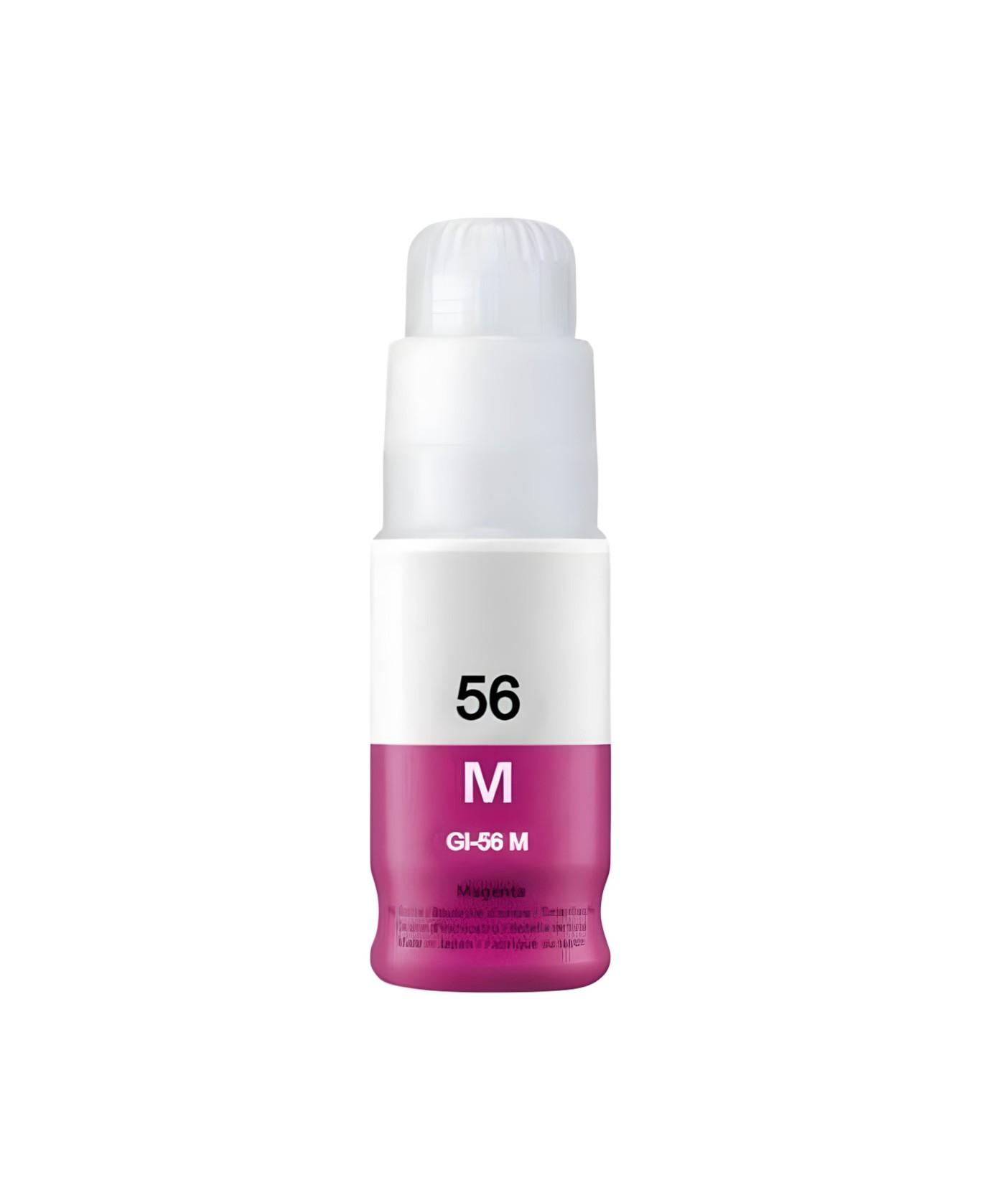 1 Compatible Canon Magenta Ink Bottle (GI-56M)